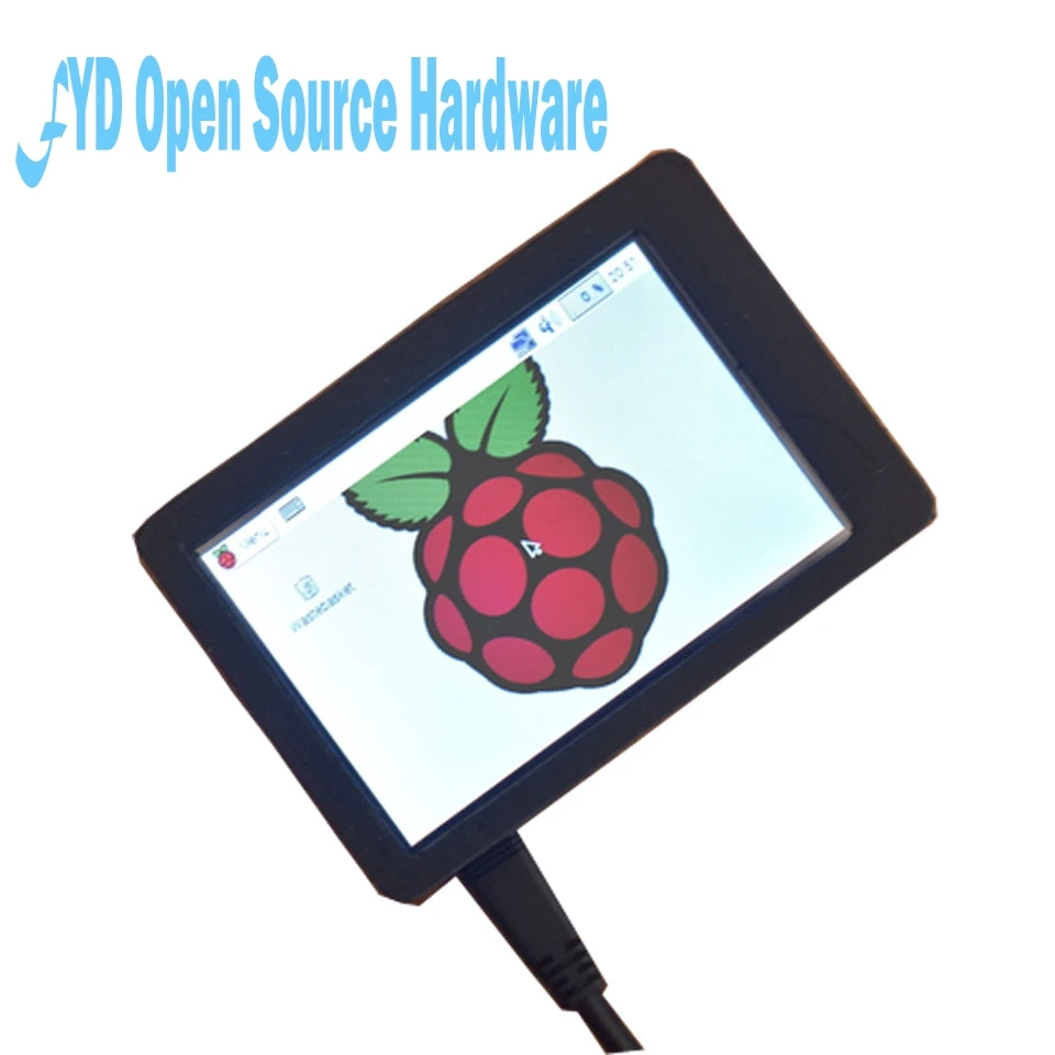 3.5 inch touch screen + raspberry pie 3B Model + SD card + heat sink