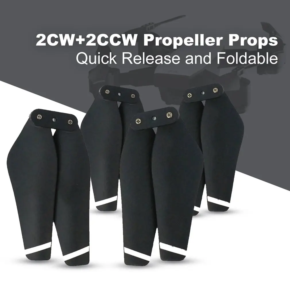 

SMRC S20 4PCS Propeller Foldable Propeller Props Blades Set Spare Parts 2CW+2CCW for SMRC S20 Drone Wifi FPV Drone RC Quadcopter