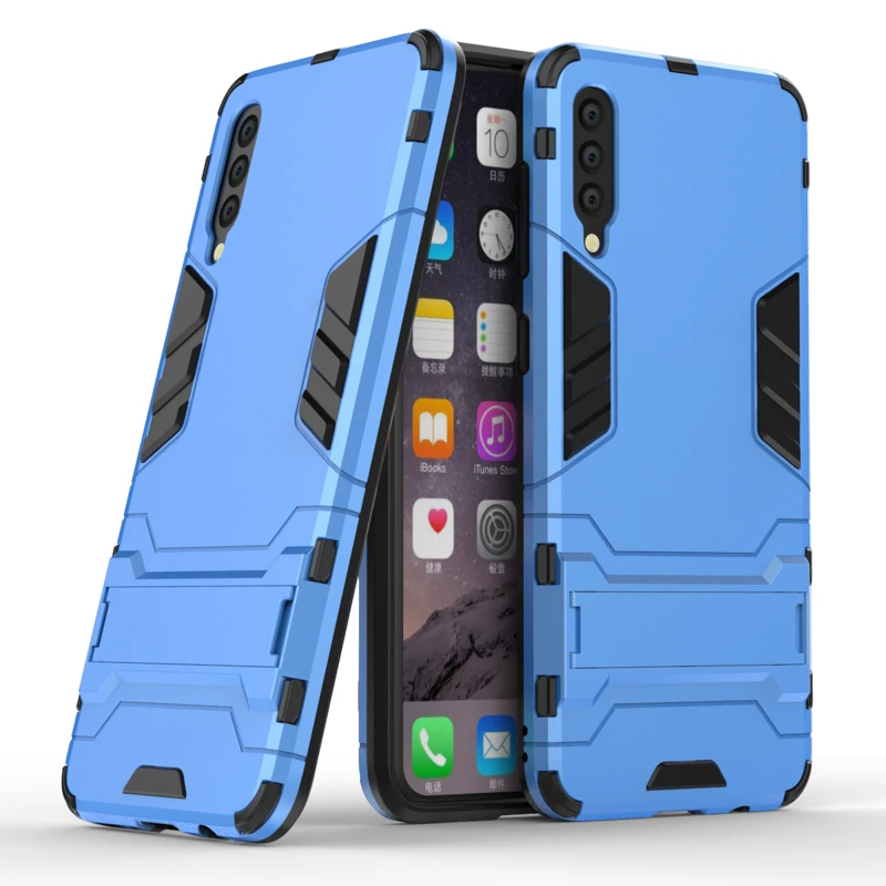 sFor Samsung A50 Case Shockproof Armor Rubber Silicone Hard PC Phone Case For Samsung Galaxy A50 2019 A 50 A505F SM-A505F Shell