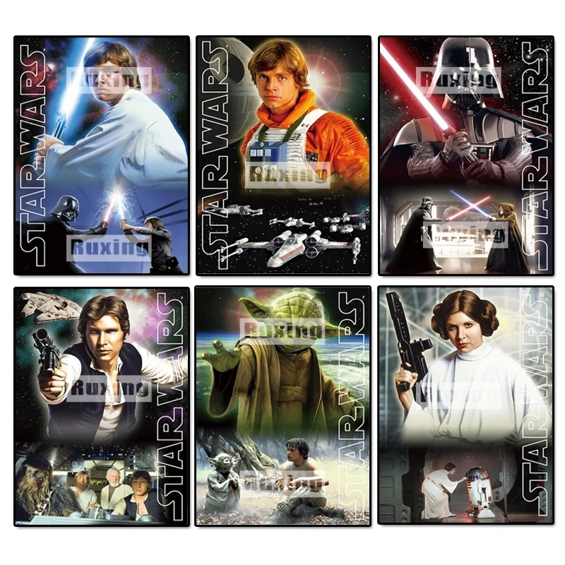 

5D DIY Diamond Painting Star War Cross Stitch Full Diamond Embroidery 3D Diamond Mosaic Painting Christmas Gifts Home decor