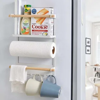 

Refrigerator Rack Side Shelf Sidewall Holder Multifunctional Kitchen Supplies Organizer Household Multi-layer Fridge Storage