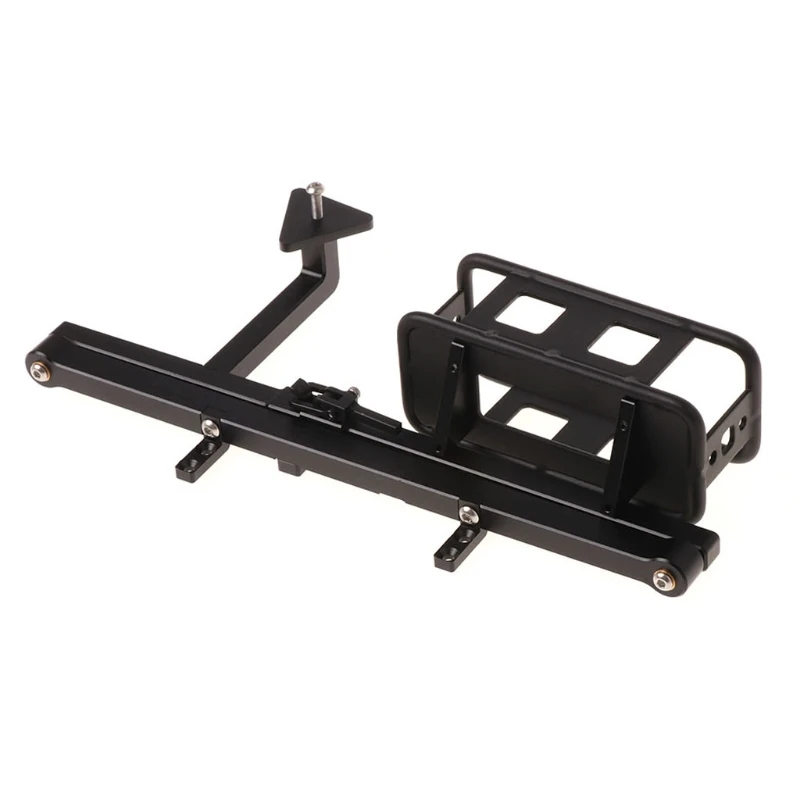 

1:10 RC Rear Bumper Spare Tire Rack Carrier for DEFENDER D90 D110 Crawler Car