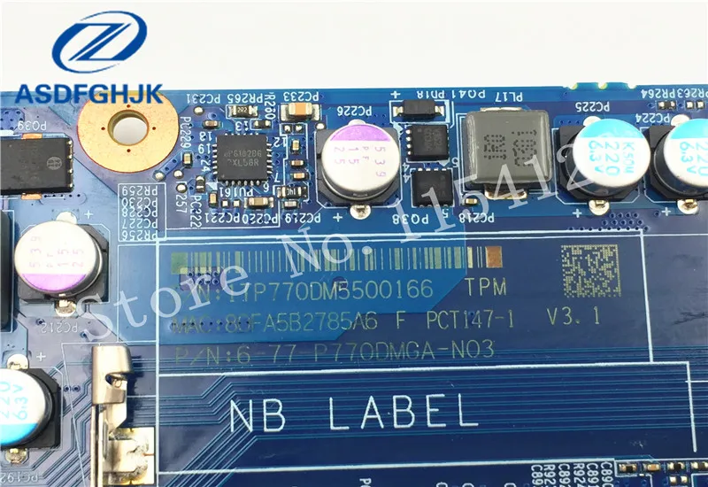 Рисунок 3 - 6-71-P75D0-D03 Материнская плата