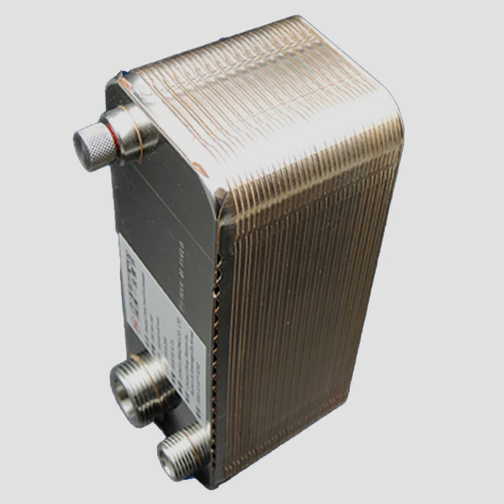 

36 plates brazed plate heat exchanger SUS304 stainless steel small size heat exchanger