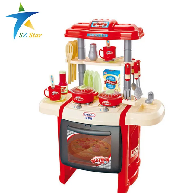 Giocattoli della cucina di simulazione Ragazze gioco playset Cucina ... Giocattoli della cucina di simulazione Ragazze gioco playset Cucina ...