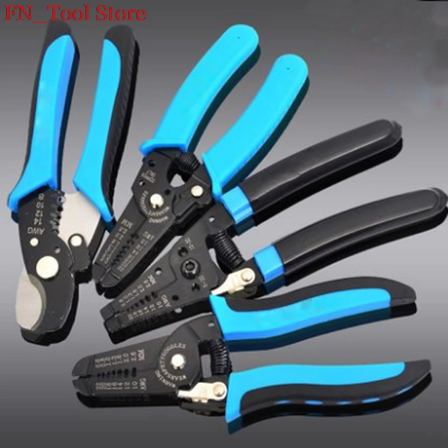

Wire stripping pliers multi-function dial stripping pliers pull cable wire stripping pliers hand tools