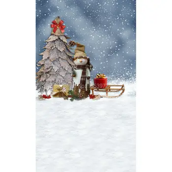 

5X8ft photography background for Christmas vinyl computer printing backdrops Christmas fireplace photography backgrounds ST-519
