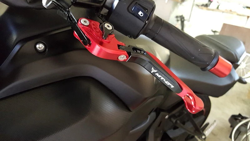MT-07 MT07 MT 07 Motorcycle CNC Adjustable Foldable Extendable Brakes Clutch Levers For Yamaha MT-07 MT07 MT 07 2014-2017 Levers (14)