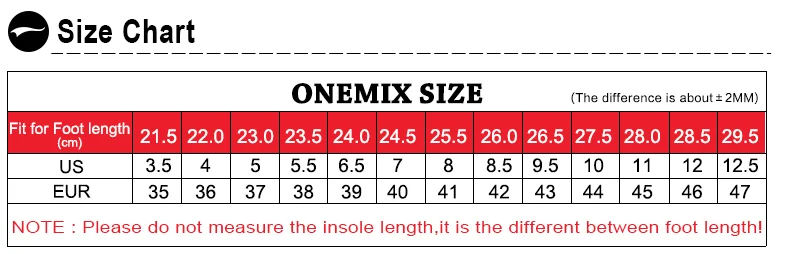 Onemix Running Shoes for women's Sneakers Elastic Women Jogging Shoes Black Trainers Sport Shoes for outdoor jogging walking