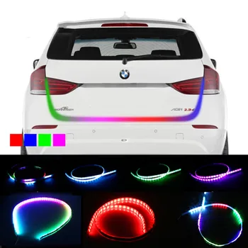 

RGB Undercarriage Floating Led Dynamic Streamer Turn Signal Tail LED Warning Lights Luggage Compartment Lights Car Styling