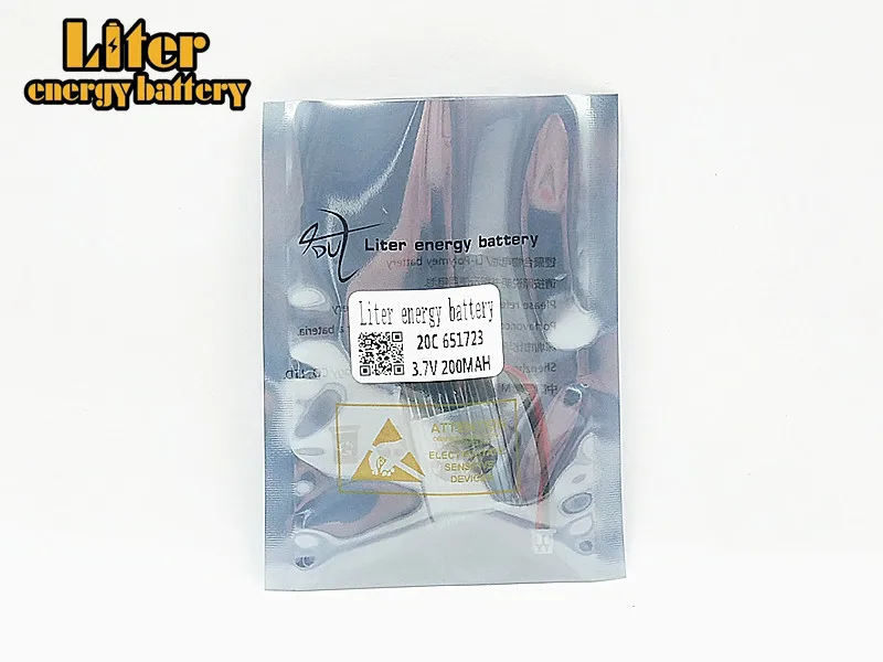 3,7 v 200 mah 651723 H20 RC Квадрокоптер запасные части 200 mah LIPO батарея оригинал 10 шт bateria h20 оптовая продажа 20C