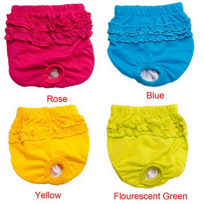 Hot Sale Pet Lace Physiological Pants for Pet Dog Menstrual Period