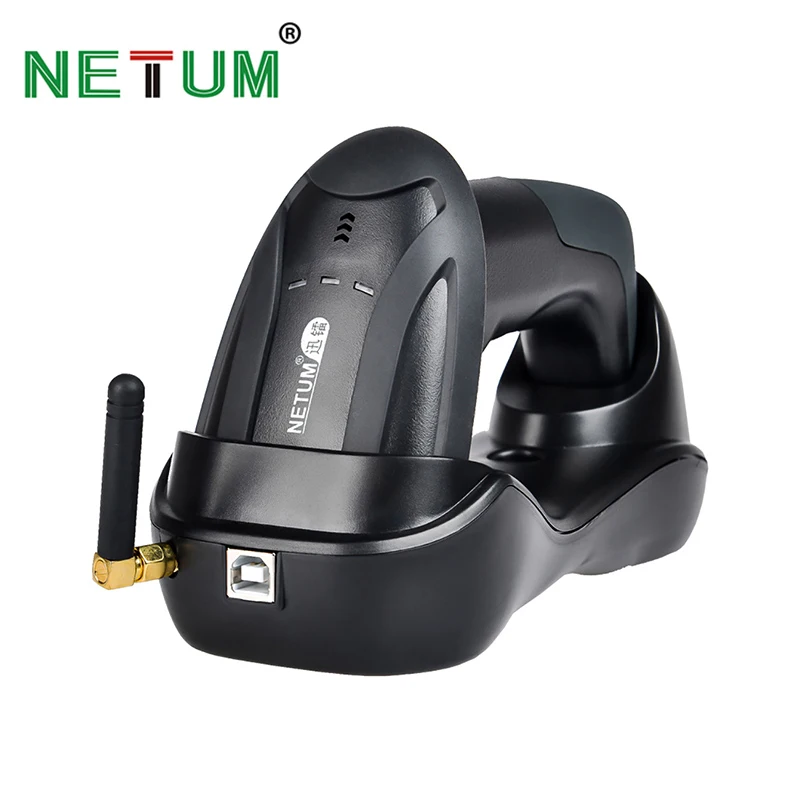 المحمولة اللاسلكية CCD الباركود ماسحة 32 بت سهلة شحن 2.4G اللاسلكي الباركود قارئ ل POS والمخزون- NT-H2