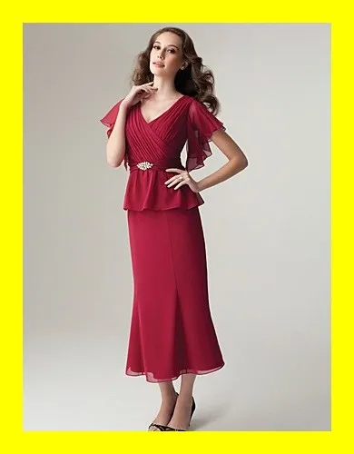 Fashion Wedding Dresses Brides Mother Bride Of The Plus Size Tea Fashion Wedding Dresses Brides Mother Bride Of The Plus Size Tea Length Grandmother Built In Bra Cap Sleeve S 2017 Free Shipping
