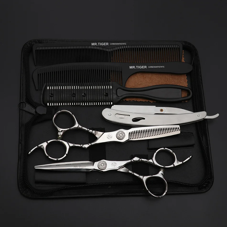 Высококачественные ножницы для стрижки волос, Профессиональные парикмахерские ножницы, профессиональные ножницы для стрижки волос, набор ножниц 5,5 6,0