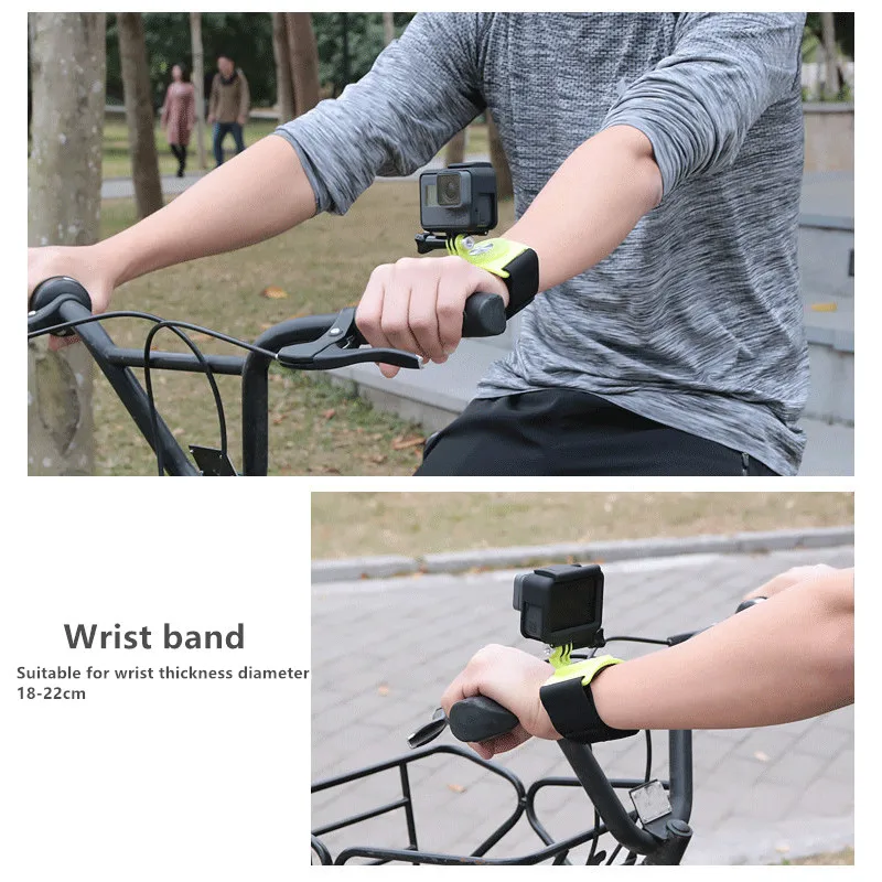 3 in1 Wrist Band Multifunction 360 Degree Rotate Wrist Bandage Arm Mount Hand Strap For Gopro Hero 7 6 5 Camera Accessories  (15)