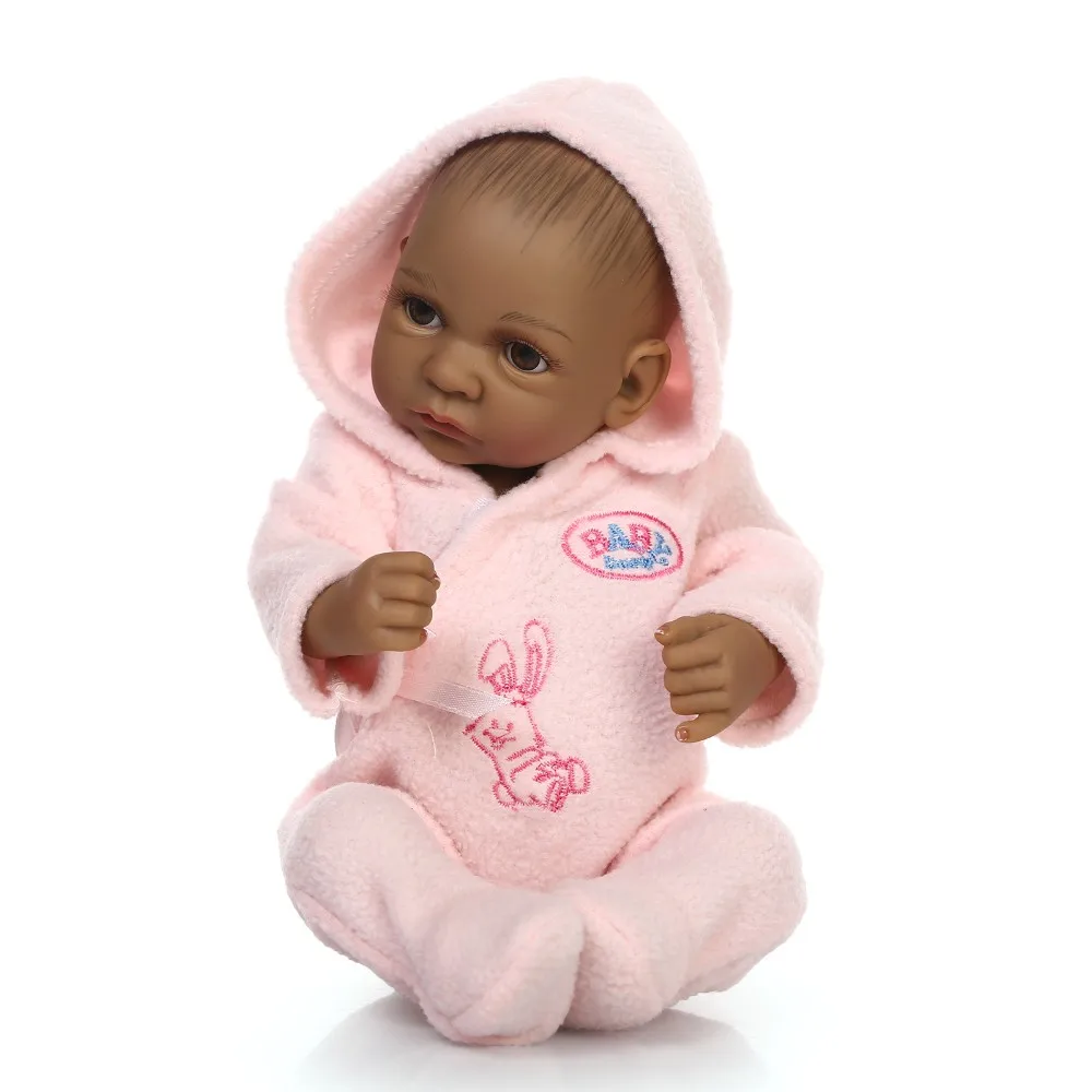 10 дюймов новорожденных реалистичные Bebely куклы reborn младенцев мягкий силиконовый винил для детей купальный игрушки куклы reborn