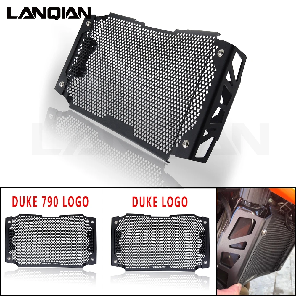 

2019 New Motorcycle Frames Radiator Guard Grill Cover Oil Cooler Bezel Protector Grille Water Tank For KTM 790 Duke 790 2018