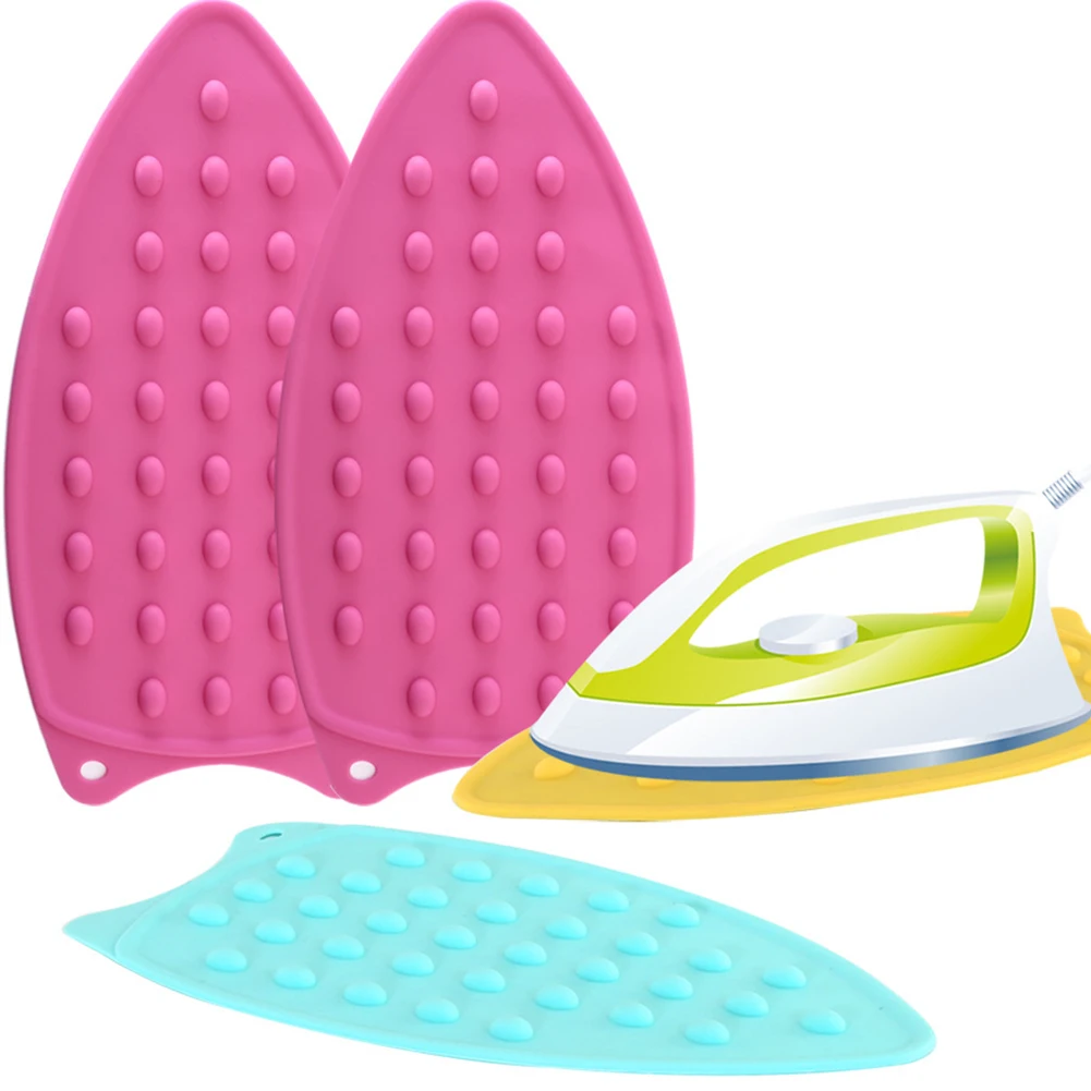 

Creative Anti-slip Heat Resistant Silicone Iron Mat Hot Safety Protection Ironing Rest Pad Insulation Boards Home Accessories