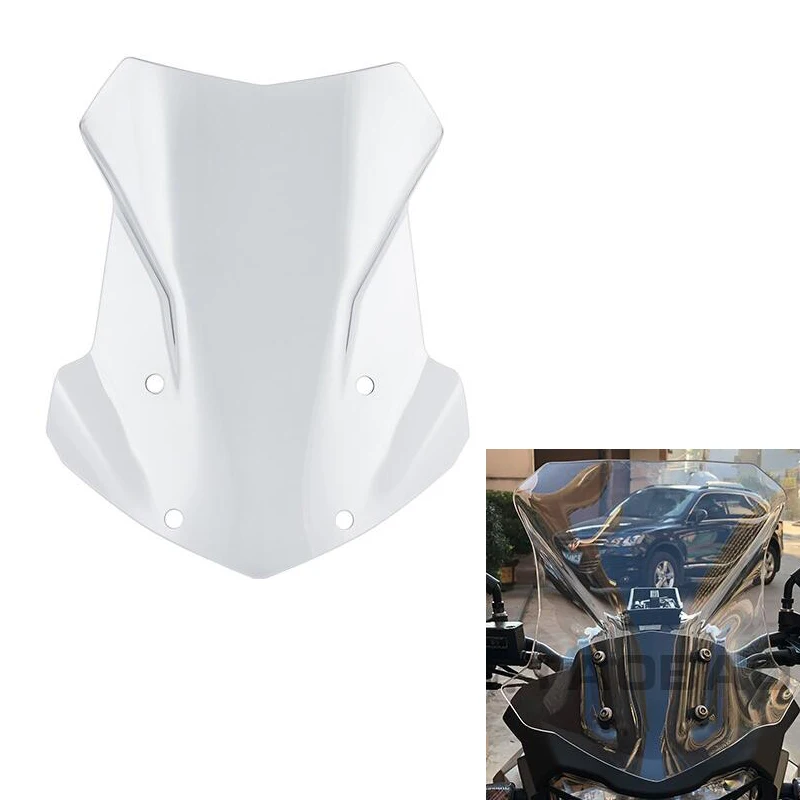 

Motorcycle Refitting front windshield, heightening and thickening front windshield guide hood For BMW G310GS 2017-18