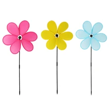 HBB игрушки в виде ветряной мельницы красочные украшения на открытом воздухе дети цветок ветер Спиннер