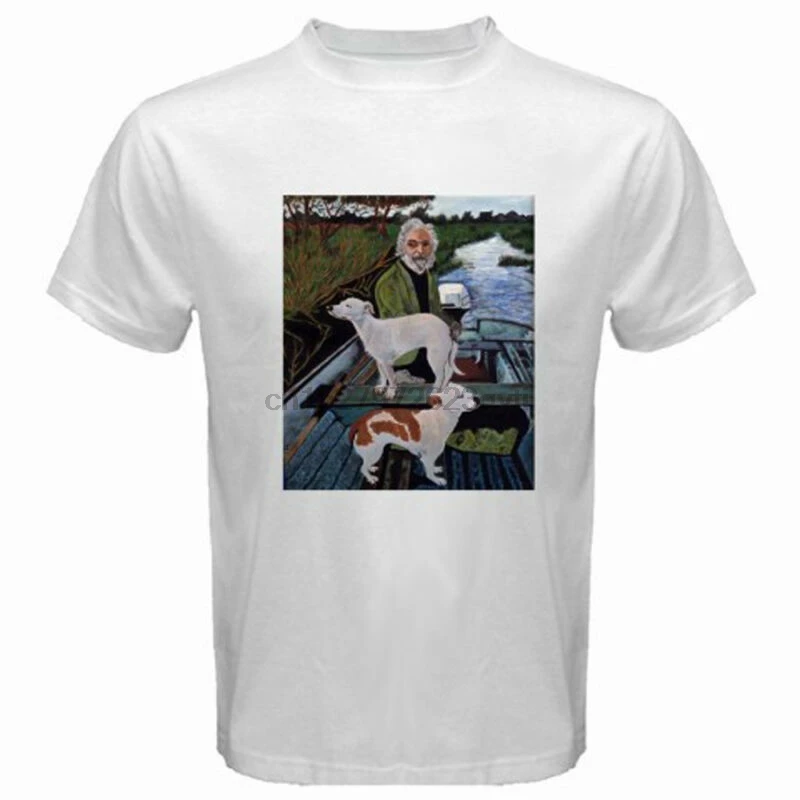 Новая мужская белая футболка Goodfellas с двумя собаками Размер S до 3XL | Мужская одежда