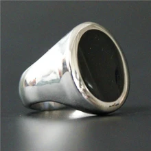 Прямая поставка размер 7-13 черное кольцо из эпоксидной смолы 316L нержавеющая сталь мужские Дамы Европейский стиль овальное кольцо
