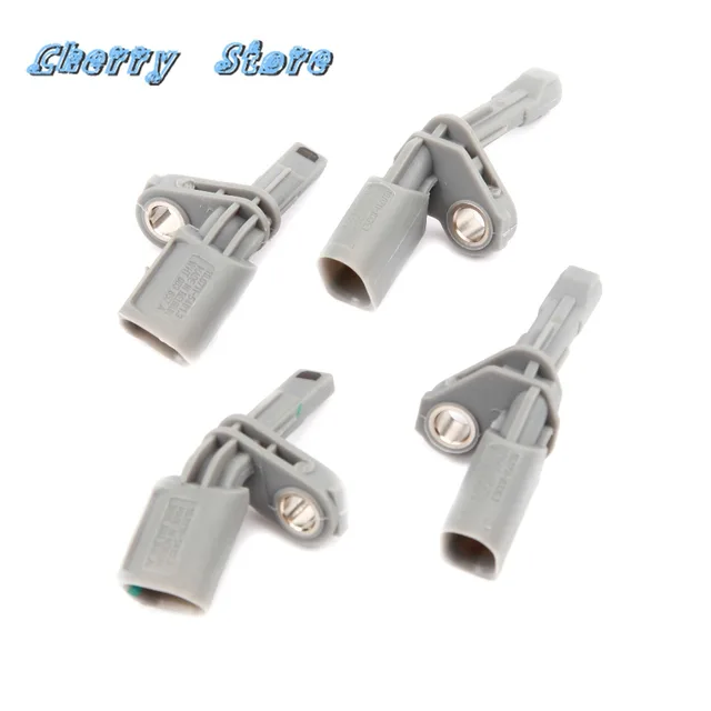 NEW WHT 003 858 A 4Pcs Grey Axle ABS Wheel Speed Sensor For AUDI Q3 VW
