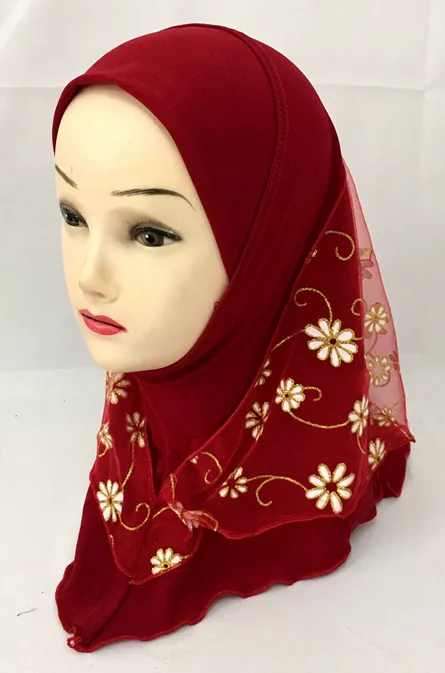 Новое поступление 15 цветов мусульманские девушки головные уборы труба шарф шапка под хиджаб исламские Свадебные шапочки под хиджаб Турецкая Мода