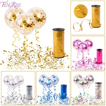 FENGRISE Gold Confetti Balloon font b Wedding b font Birthday Balloons Party font b Decoration b