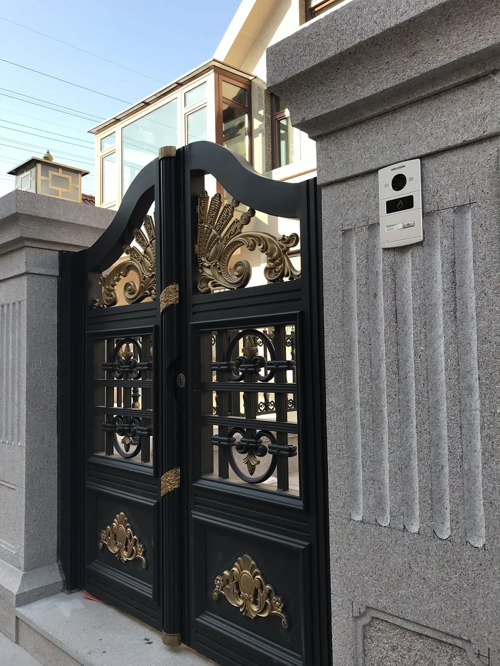 Hik Multi-idioma 1-4 botón IP timbre de la puerta teléfono Video intercomunicador Visual intercomunicador impermeable 13,56 MHz RFID tarjeta IP intercom - 6