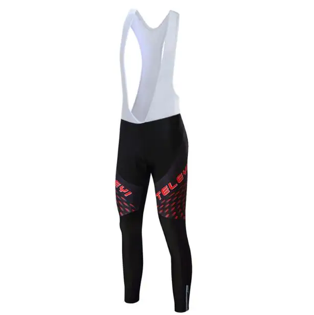 bib pants Новая одежда для велоспорта Мужская китайская велосипедная футболка профессиональная, командная, велосипедная футболка с длинным рукавом велорубашка MTB велосипед комплект одежды skinsuit - Цвет: bib pants