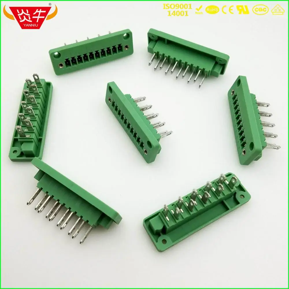 KF2EDGWB 3 5 2P ~ 12P печатная плата подключаемые TEMINAL блоки 15cdgv мм 2PIN 12PIN DFK-MC 1 5/ 2-GF-3 PHOENIX