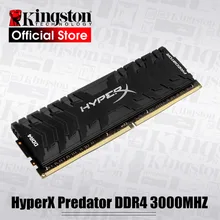 Kingston memória ram ddr4, 3000mhz ddr4 cl15 dimm xmp a5/ 16 hyperx predador 8gb 16gb rams de memória do desktop