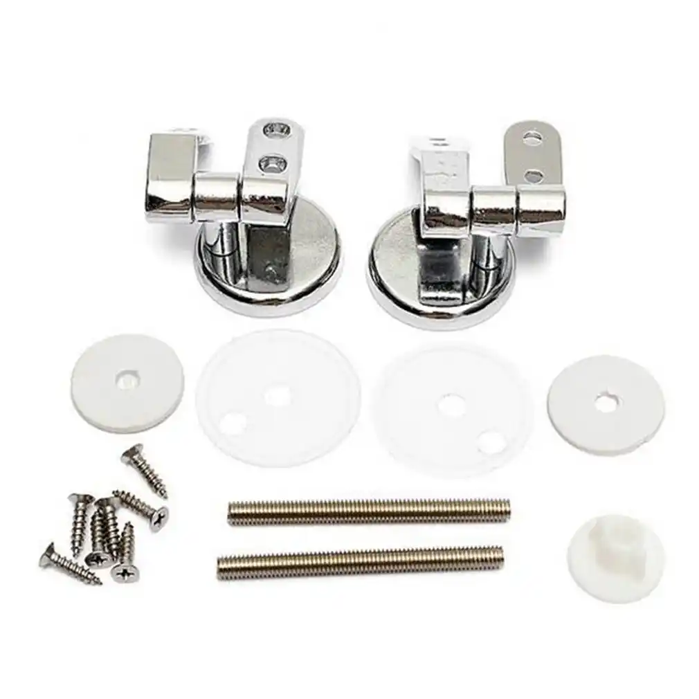 2pcs top fix wc toilet seat hinges fittings quick release hinge