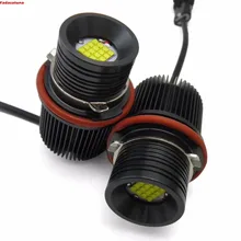 80W 6000K-6500K White 80W LED Angel Eyes Ring Marker Bulbs For BMW E39 E60 E63 E53 525 530 540 550 645 650 745 750 760 M5 X3 X5