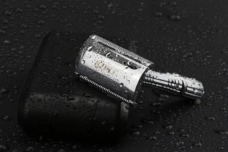 BAILI Upgrade Wet Shaving Safety Blade Razor Shaver Handle Barber Men's Manual Beard Hair Care +1 Travel Case BD176 BAILI Upgrade Wet Shaving Safety Blade Razor Shaver Handle Barber Men's Manual Beard Hair Care +1 Travel Case BD176