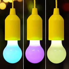 Портативный светодиодный светильник с вытяжным шнуром, наружный светильник, профессиональный садовый кемпинговый подвесной светодиодный светильник, батарея AAA, не включает#20