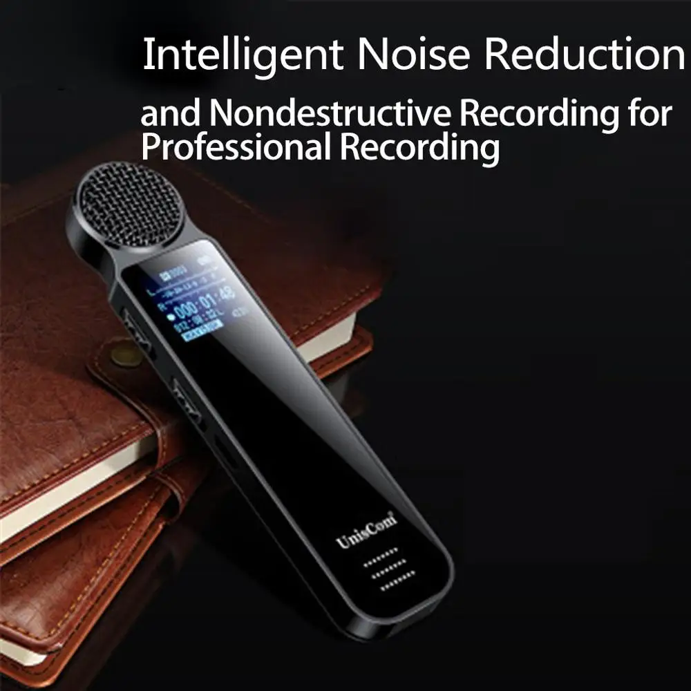 

Mp3 Player Walkman Smart Voice Recorder Hd For Lectures Talks Learning Forensics Noise Control Portable