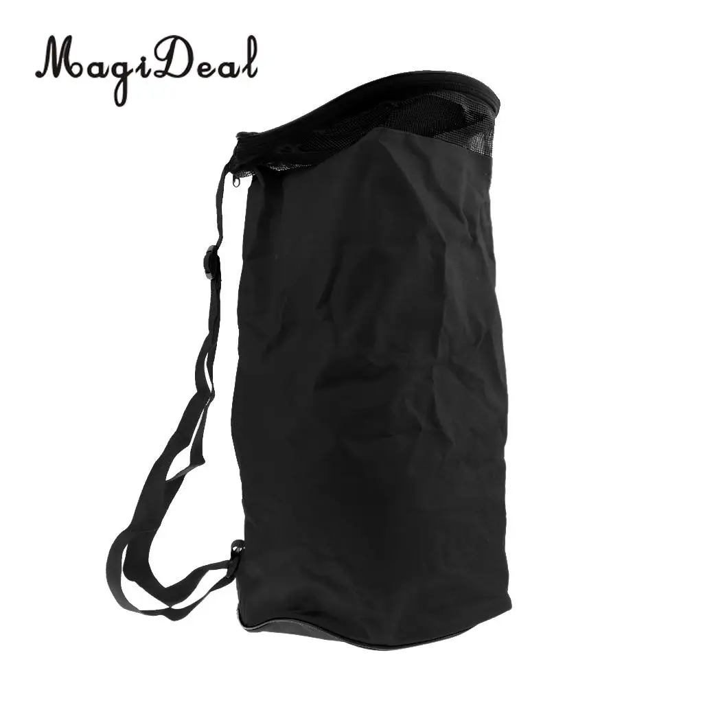MagiDeal Durable 1Pc Basketball Carry Bag Sport Waterproof Backpack Handbag For 2 Ball Gyms Ball Game Room Supply 4 Color Choose