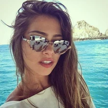 FENCHI gafas de sol de las mujeres del ojo de gato de lujo diseño retro marca gafas de sol para gafas de mujer okulary lunettes oculos de sol feminino