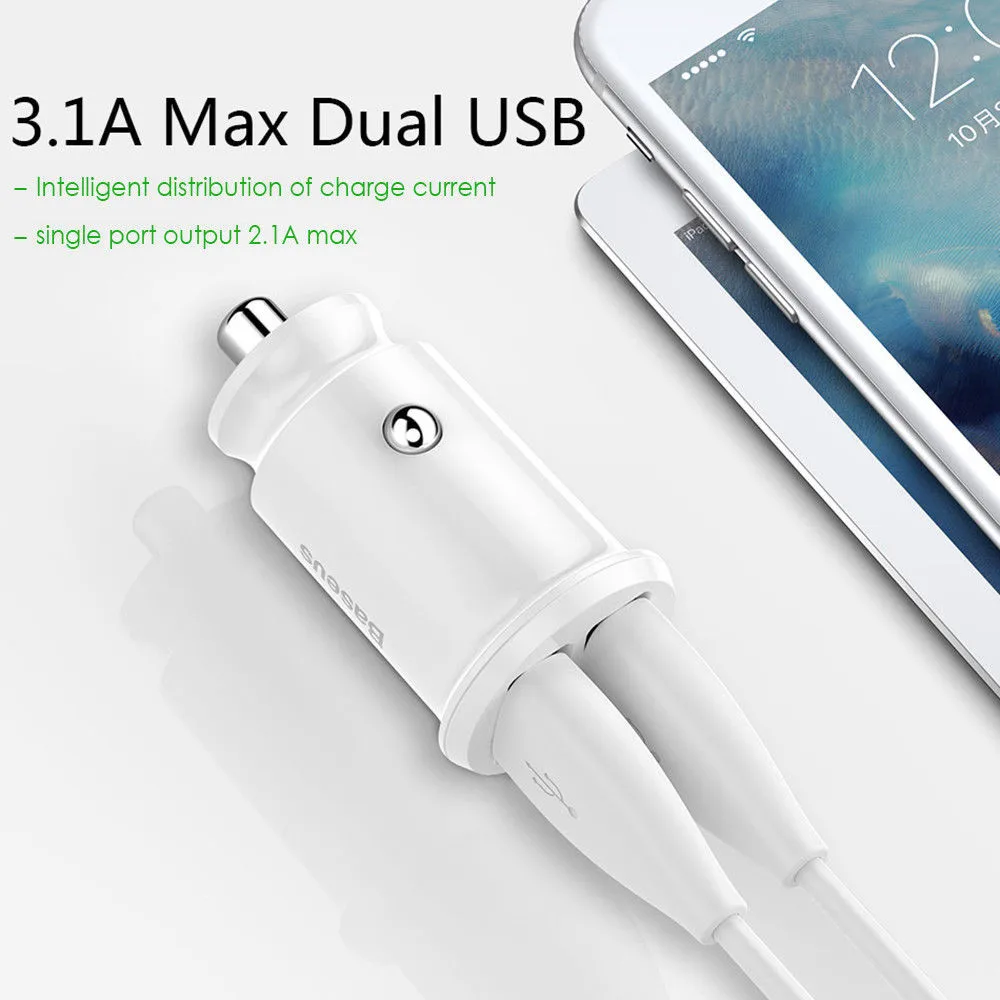 2 USB порта автомобильное зарядное устройство адаптер 3.1A для iphone 4 5 6 LG htc samsung телефон для bmw e46 e39 e38 e36 e34 e30 e60 e53 для iphone