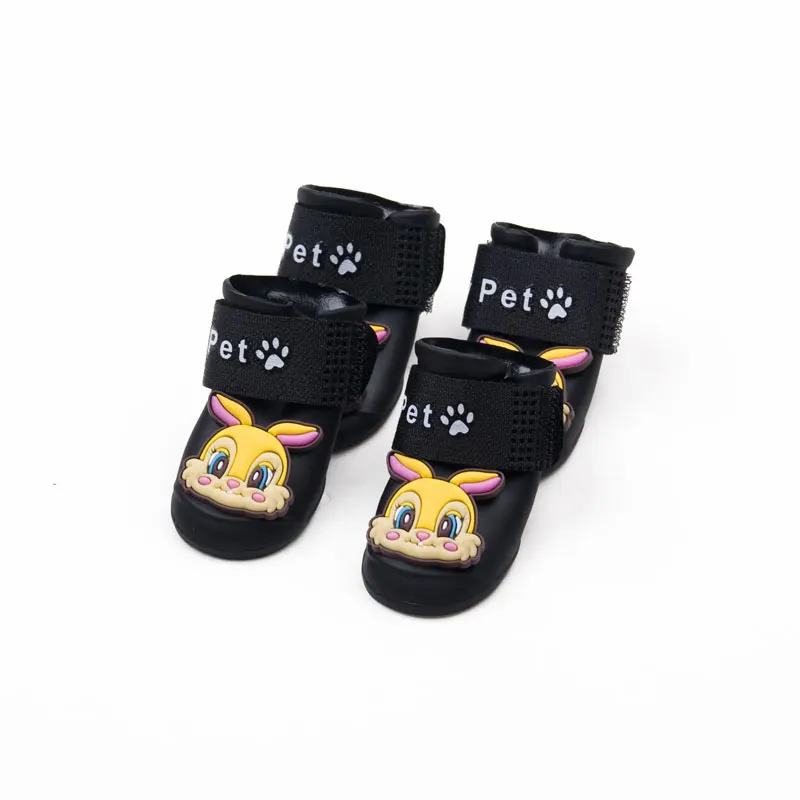 dog shoes black