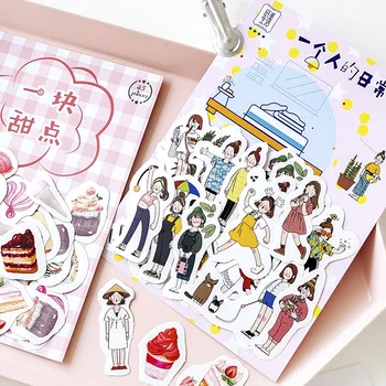 

Washi Paper Stickers Pack Sweet Small Daily Series Creative Techo Decorative Stickers