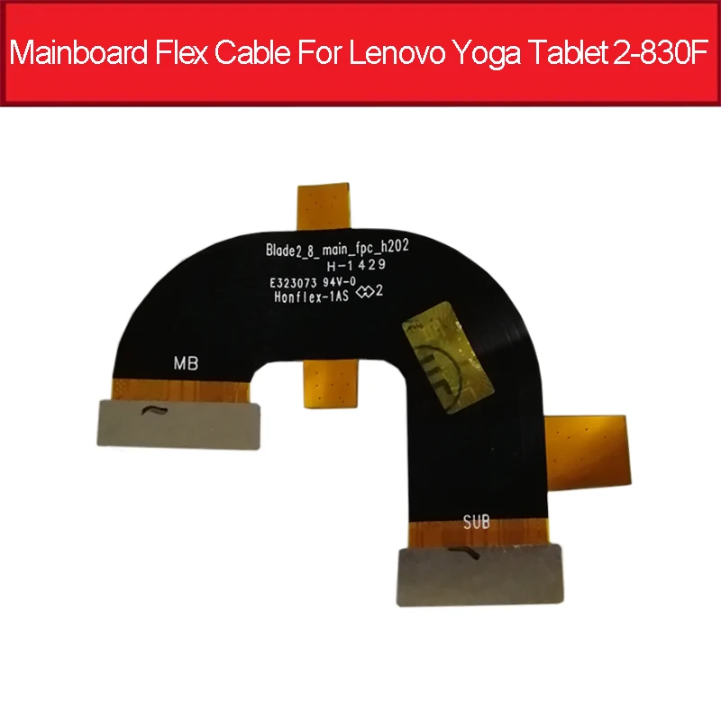 Гибкий кабель для материнской платы Lenovo Yoga Tablet 2-830F гибкий шлейф запасные части