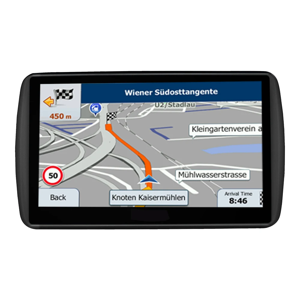 

GPS car navigation 7 inch LCD screen FM Navitel satellite voice navigation transmitter truck GPS Navigator car accessories lates