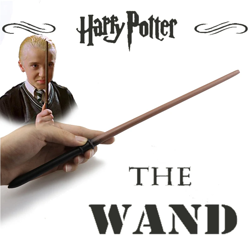 

2017 Metal/Iron Core Draco Malfoy Magic Wand/ Harry Potter Magical Wand Gift Box Packing