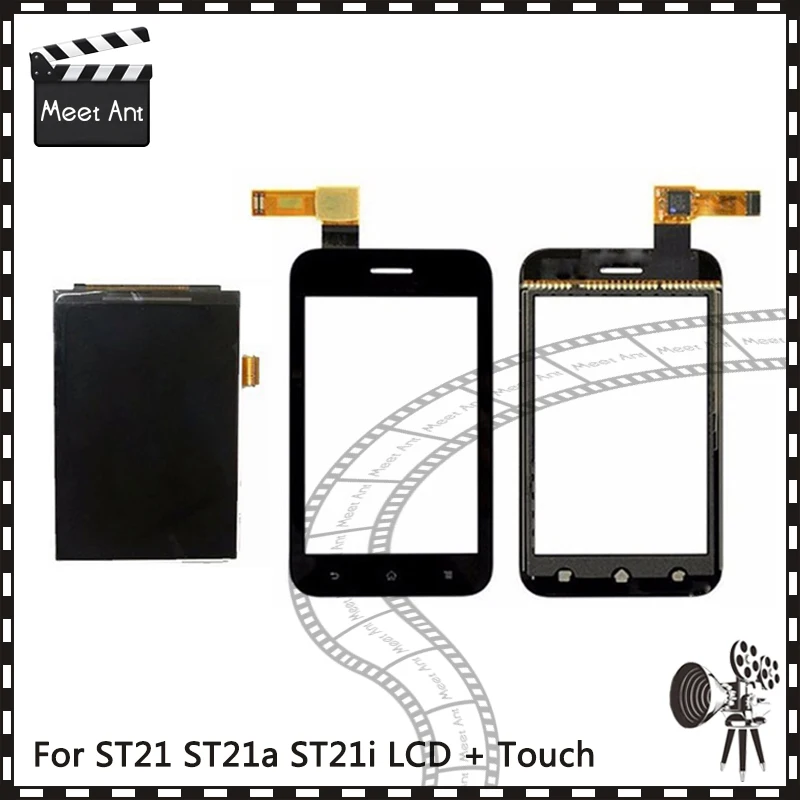 

New High Quality 3.2'' For Sony Xperia Tipo ST21 ST21a ST21i Lcd Display With Touch Screen Digitizer Sensor