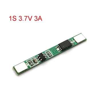 

5 Pcs 1S 3.7V 3A li-ion BMS PCM battery protection board pcm for 18650 lithium ion li battery