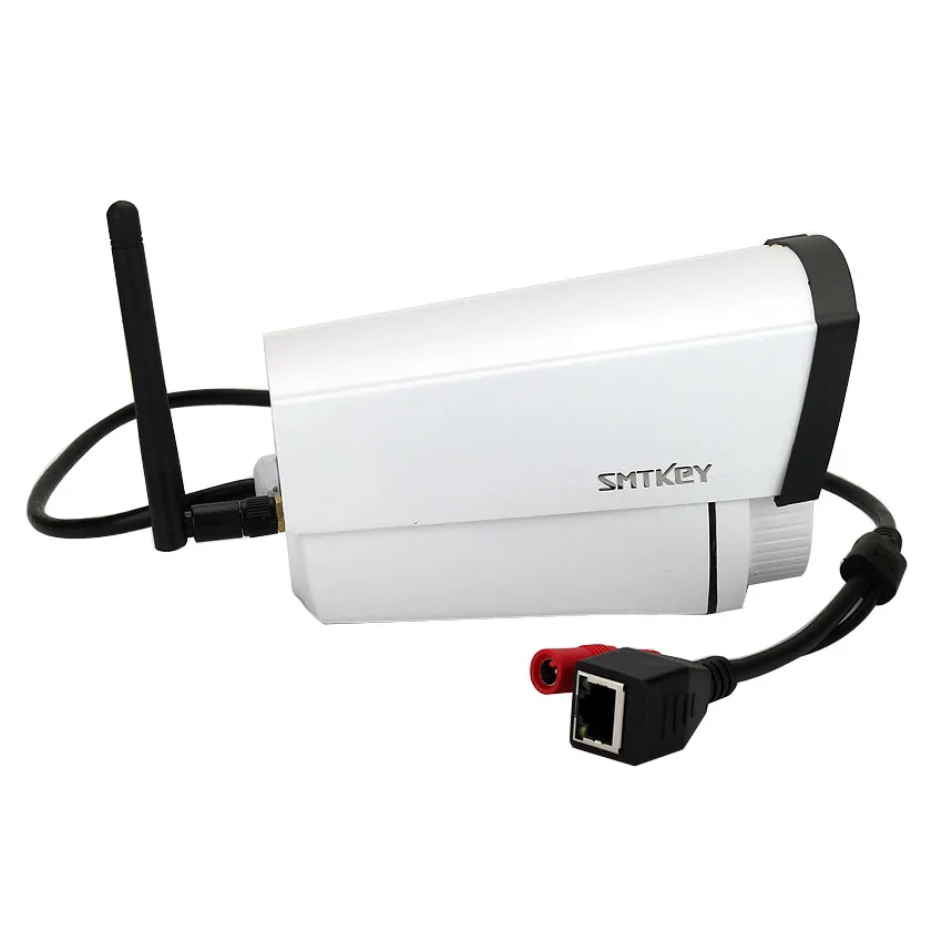 Внутренней водонепроницаемый SMTKEY Onvif 2MP Проводные Беспроводные IP Камера IPC 720 P/960